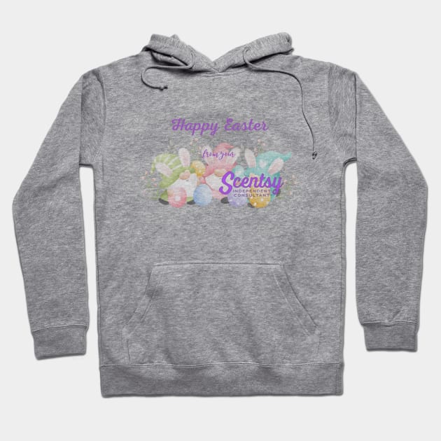 happy easter scentsy greetings Hoodie by scentsySMELL